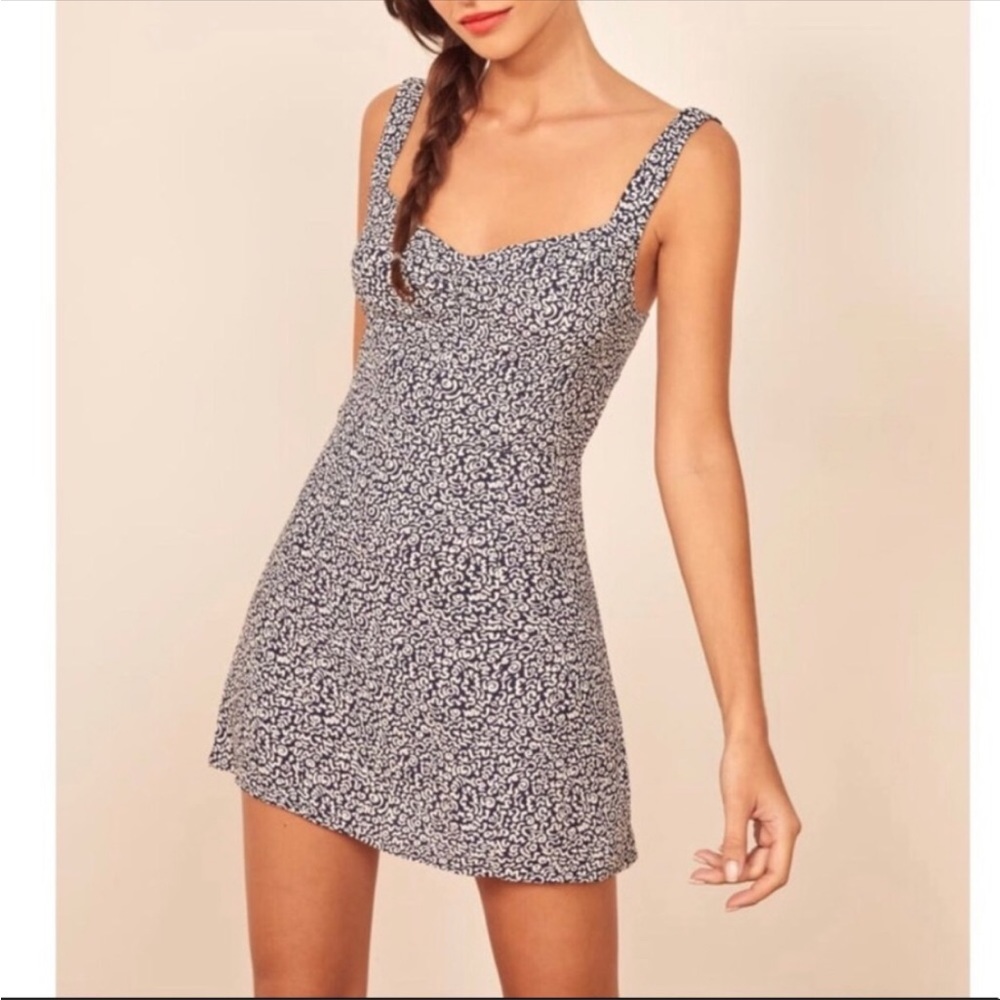 Reformation Fairfax sleeveless mini dress